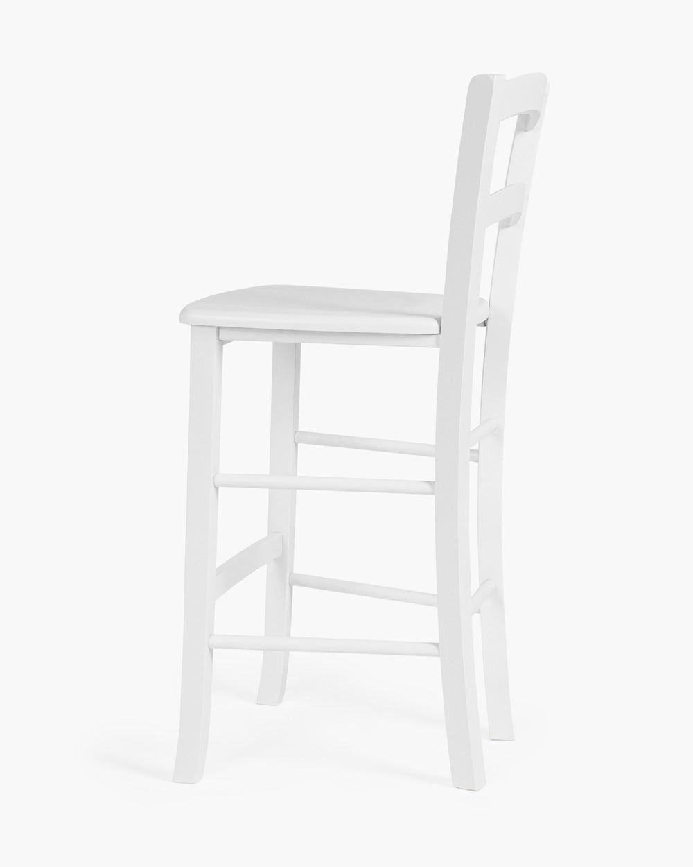 White timber bar deals stools