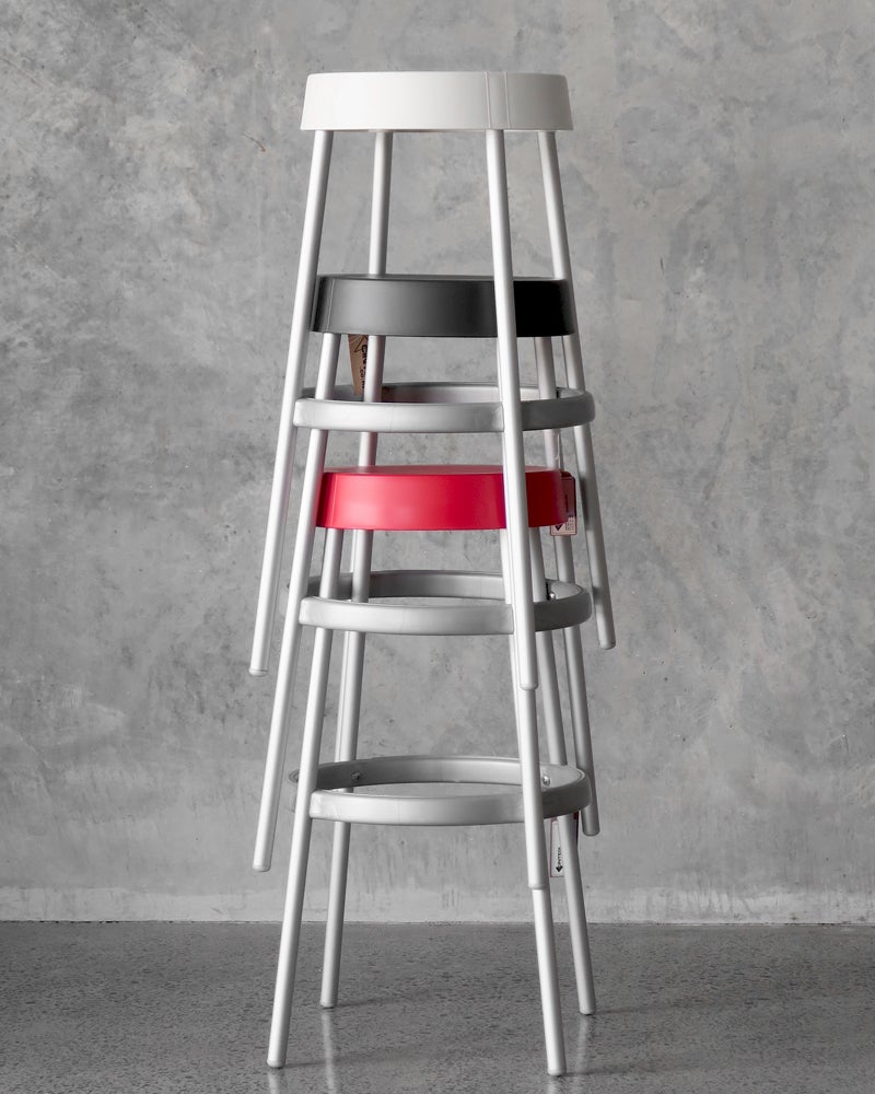 Gim Bar Stool Red 80cm Cintesi