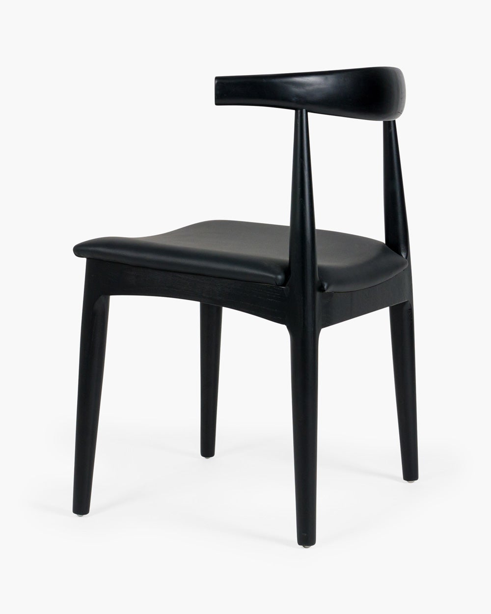 Hans wegner best sale elbow chair black