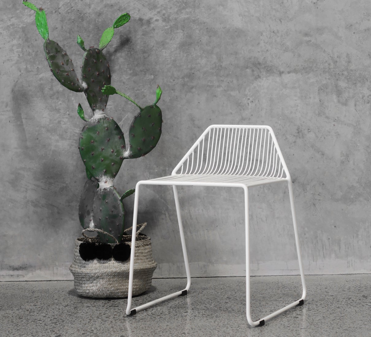 Wire discount counter stool