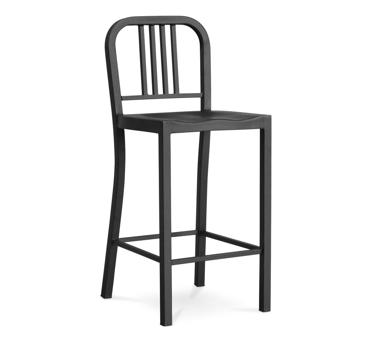 Navy metal bar online stools